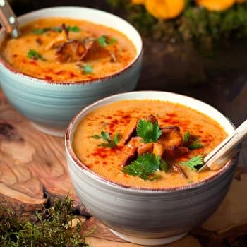 Hearty Spanish paprika soup